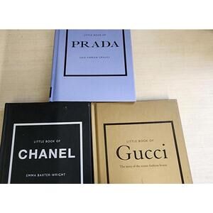 3 Little Book set - Fashion Icon Hardcover Book Set